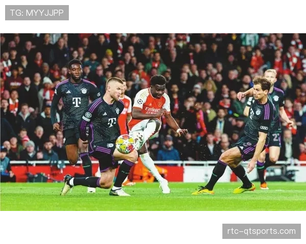 欧冠战报：阿森纳主场2-0力克拜仁，萨卡造点并主罚命中